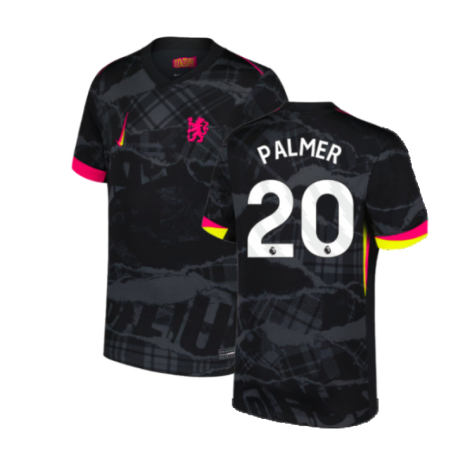 Chelsea Cole Palmer 20 Third Soccer Jersey 2024/25