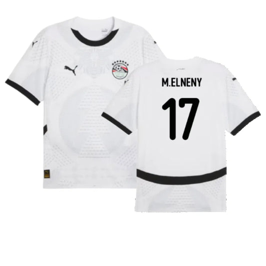 Egypt Mohamed Elneny 17 Away Soccer Jersey 2024/25