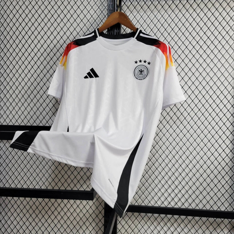 Germany Jamal Musiala 10 Home Soccer Jersey UEFA Euro 2024