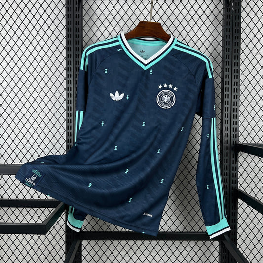 Germany Florian Wirtz 17 Long Sleeve Away Soccer Jersey World Cup 2026